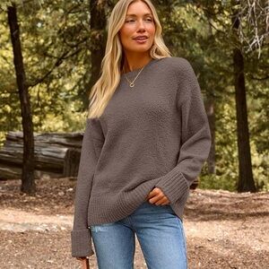 Cozy Brown Women's Sweater🎉
